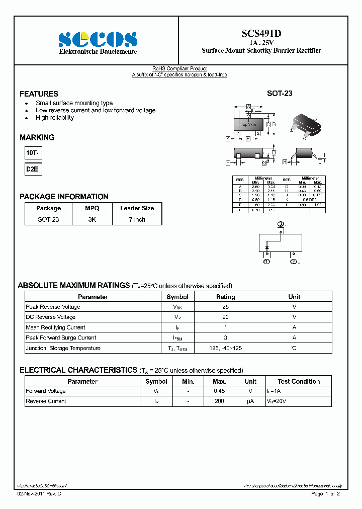 SCS491D11_7242664.PDF Datasheet