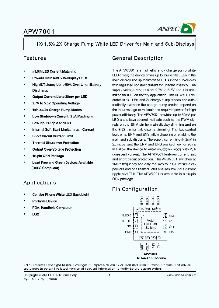 APW7001_7243394.PDF Datasheet