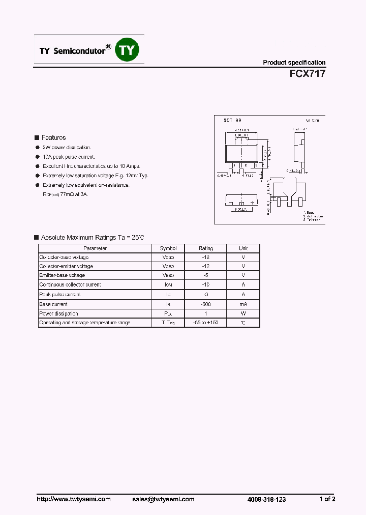 FCX717_7243481.PDF Datasheet