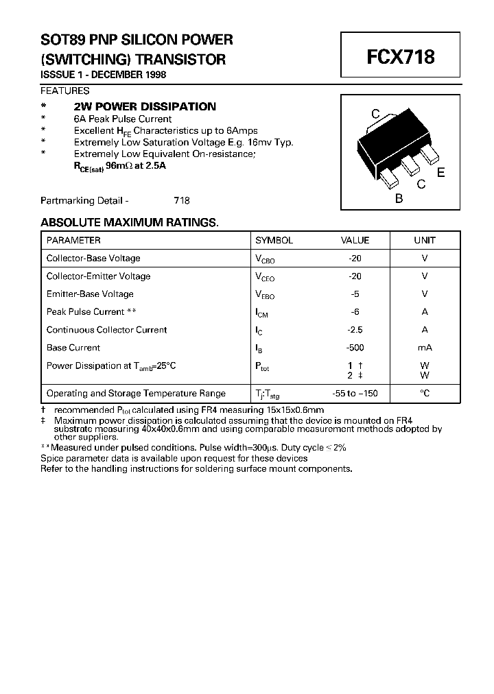 FCX718_7243483.PDF Datasheet