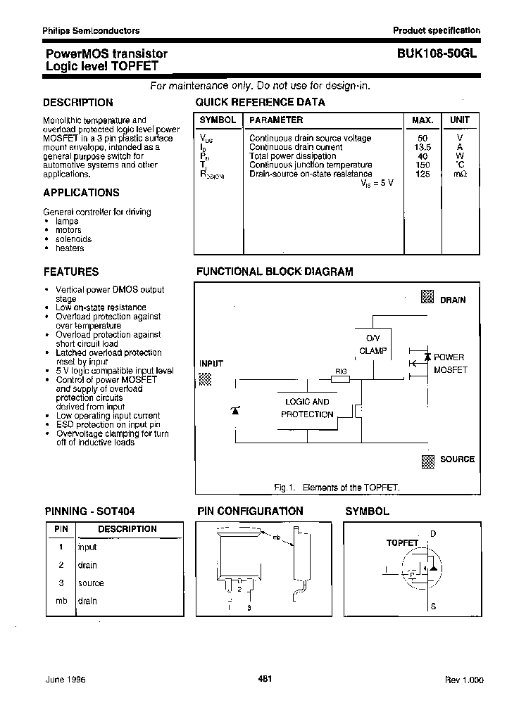 BUK108-50GL118_7243586.PDF Datasheet