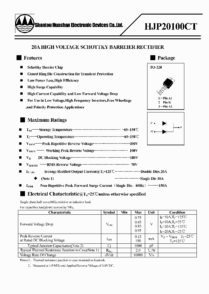HJP20100CT_7244274.PDF Datasheet