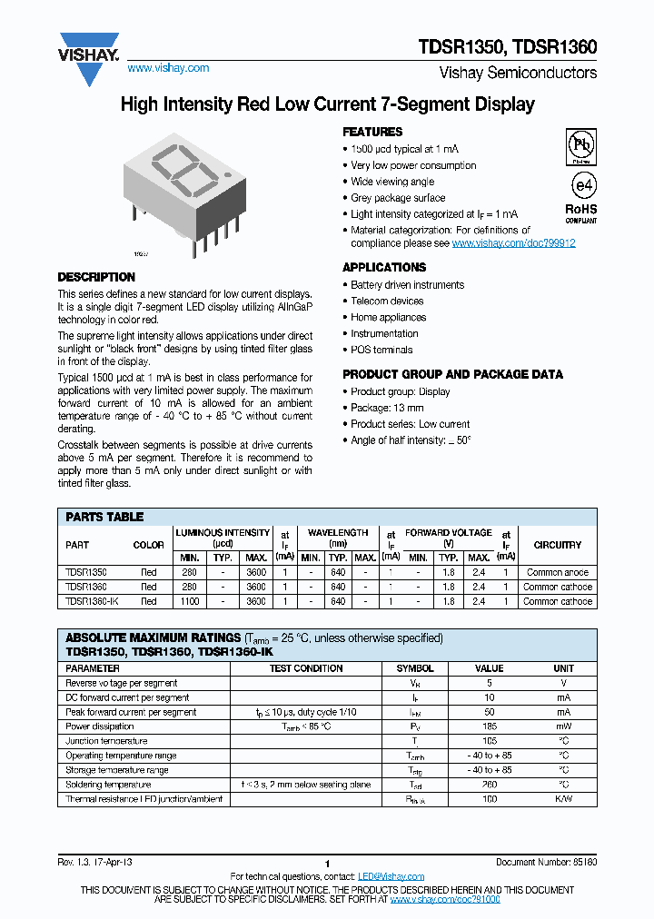 TDSR1350_7244205.PDF Datasheet