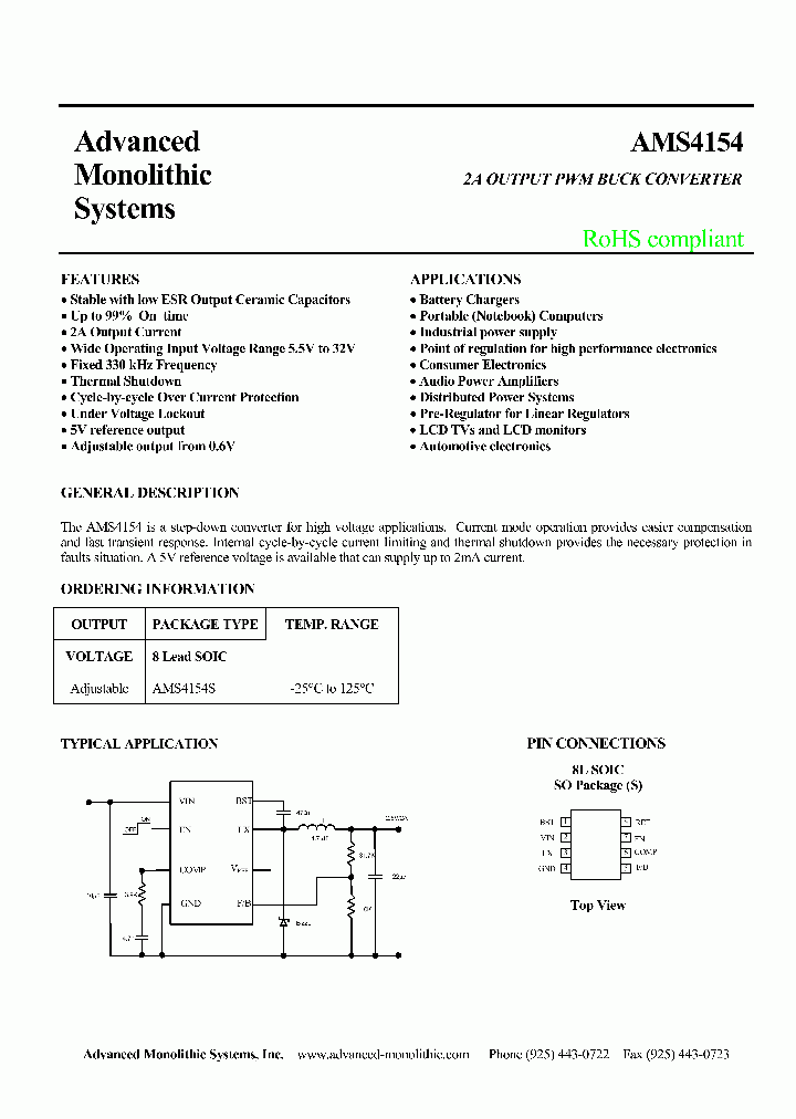 AMS4154S_7244647.PDF Datasheet