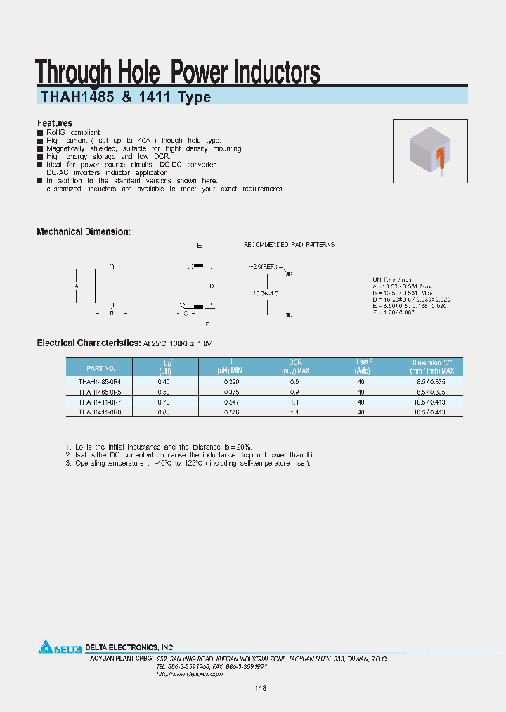 THAH1411-0R7_7245098.PDF Datasheet