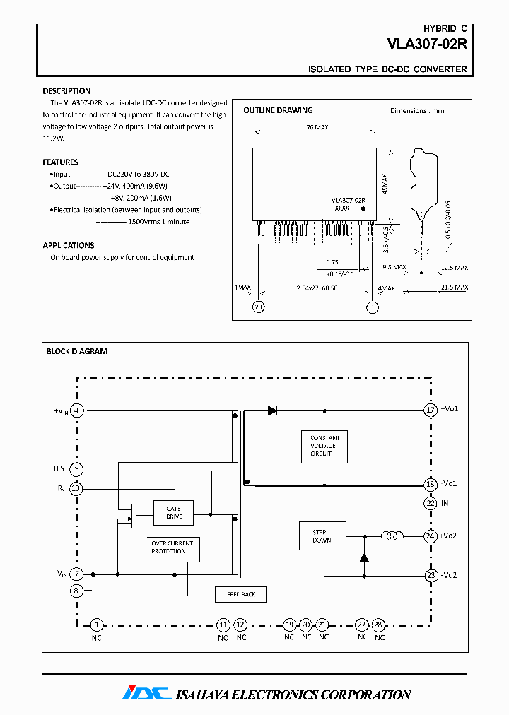 VLA307-02R_7245374.PDF Datasheet