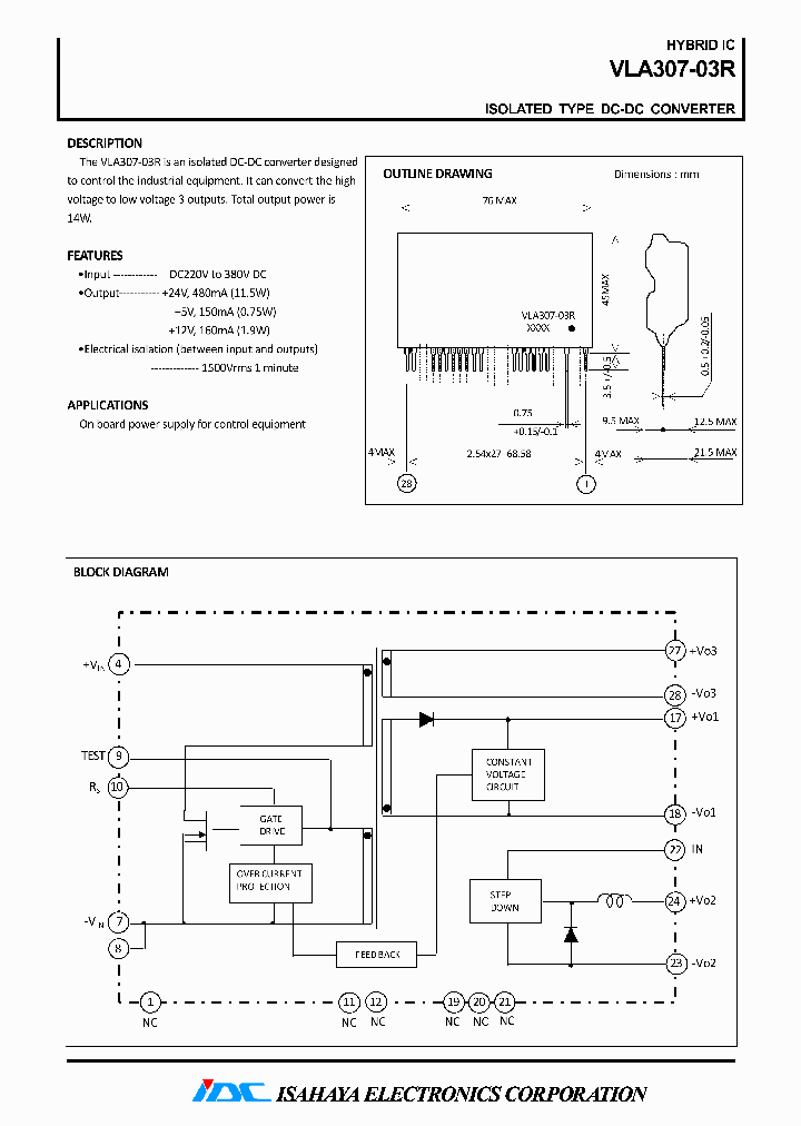 VLA307-03R_7245375.PDF Datasheet