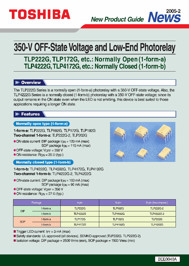 TLP222G-2_7246751.PDF Datasheet