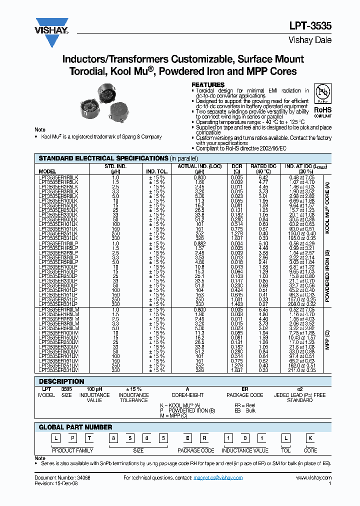 LPT3535SM3R3LP_7247934.PDF Datasheet