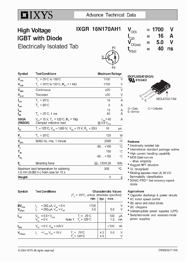 IXGR16N170AH1_7247969.PDF Datasheet