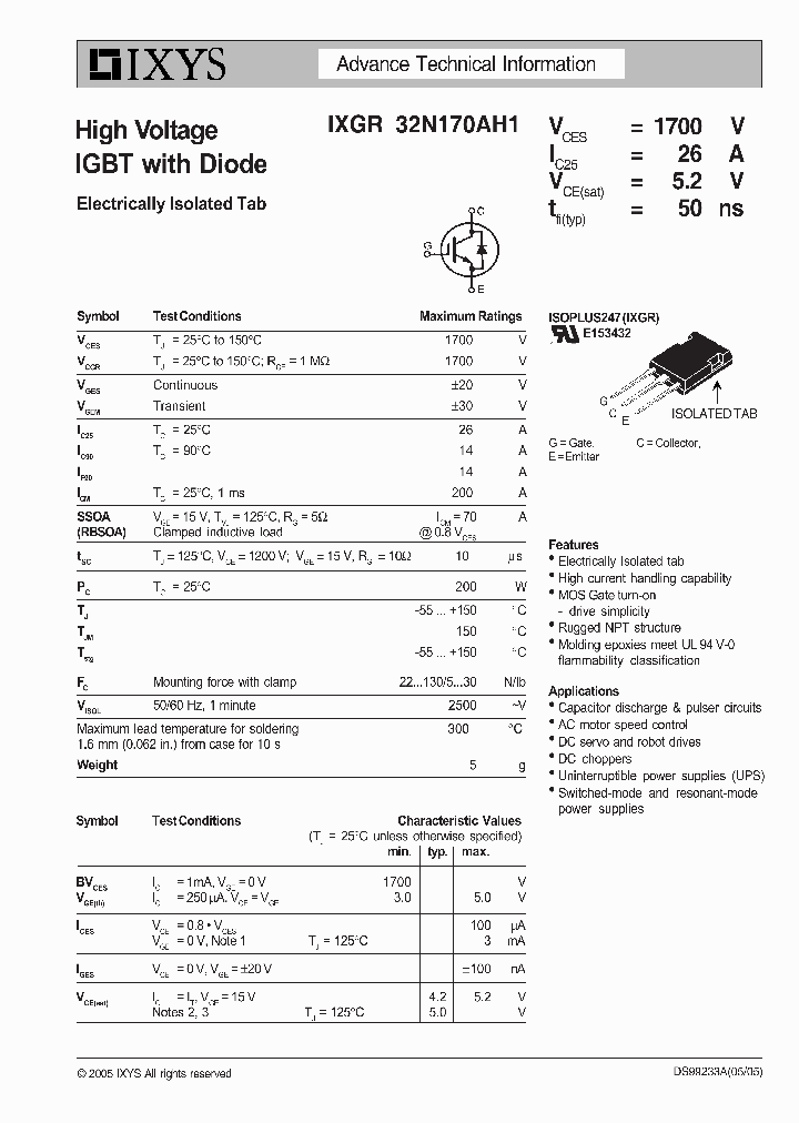 IXGR32N170AH1_7247978.PDF Datasheet