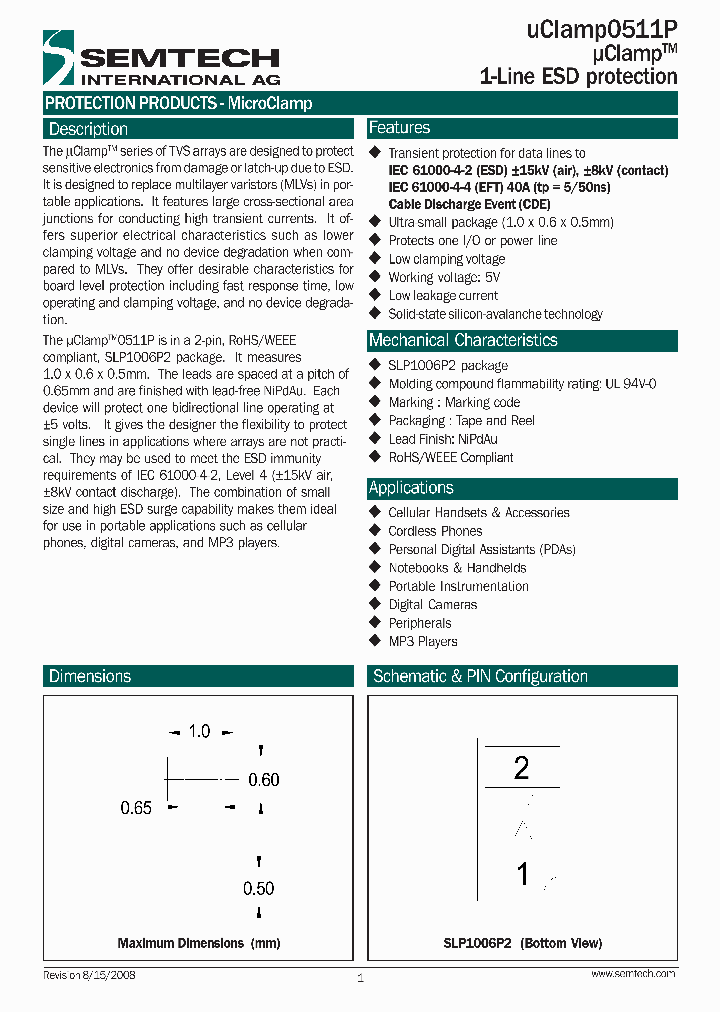 UCLAMP0511PTCT_7248709.PDF Datasheet