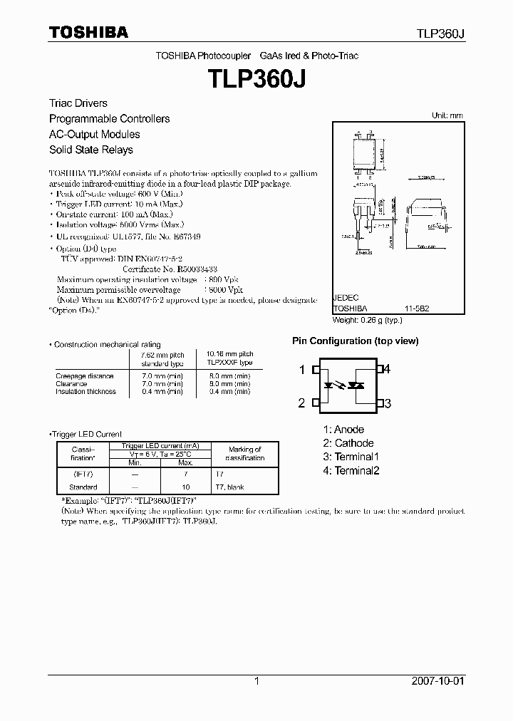 TLP360JD4-IFT7_7249220.PDF Datasheet