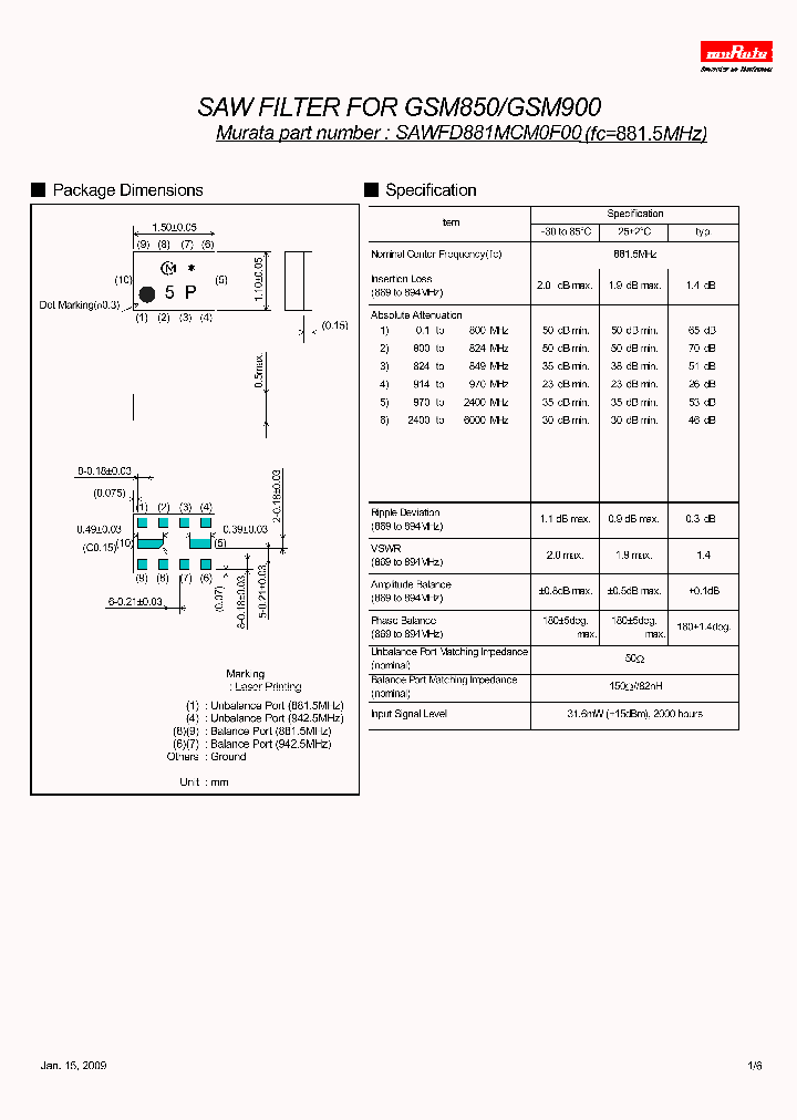 SAWFD881MCM0F00_7249237.PDF Datasheet