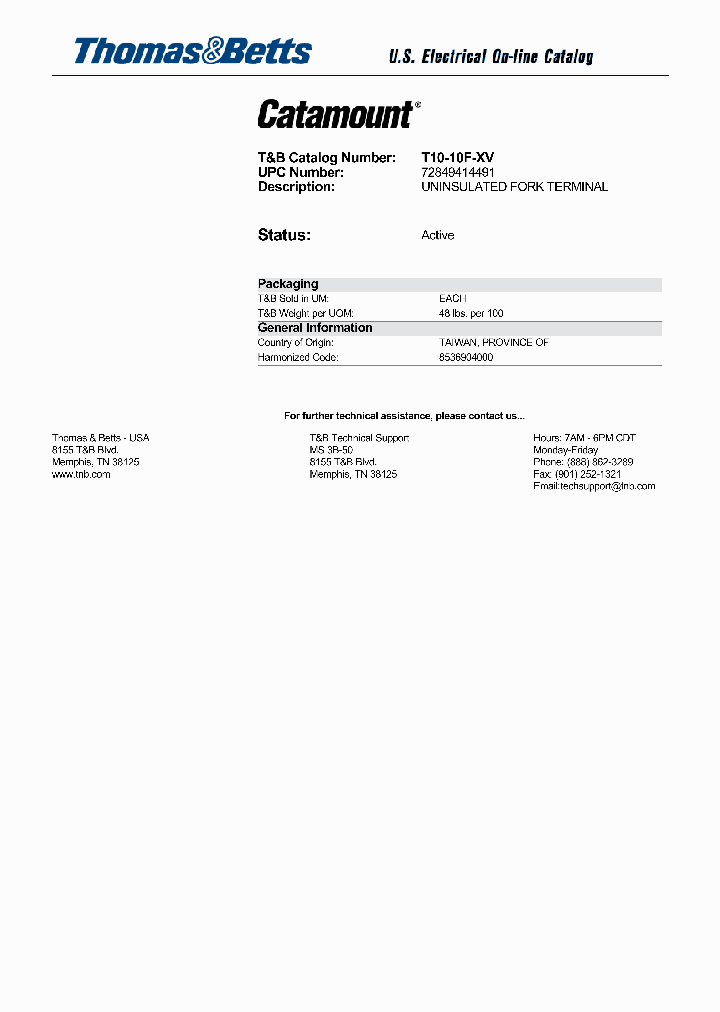 T10-10F-XV_7249366.PDF Datasheet