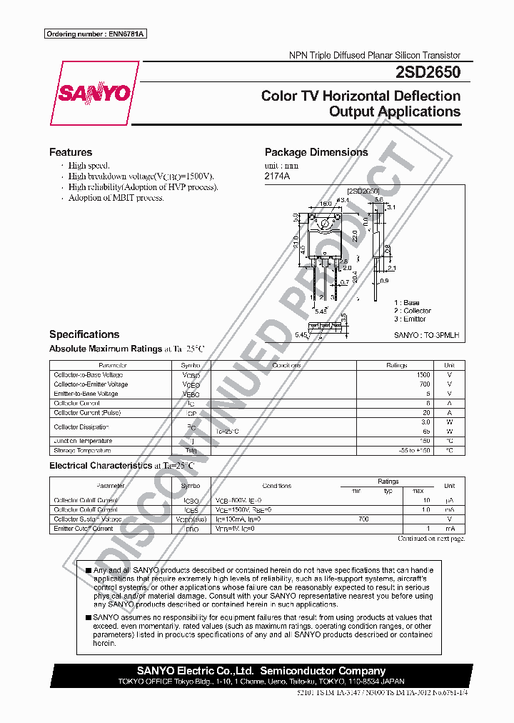 2SD2650_7249484.PDF Datasheet