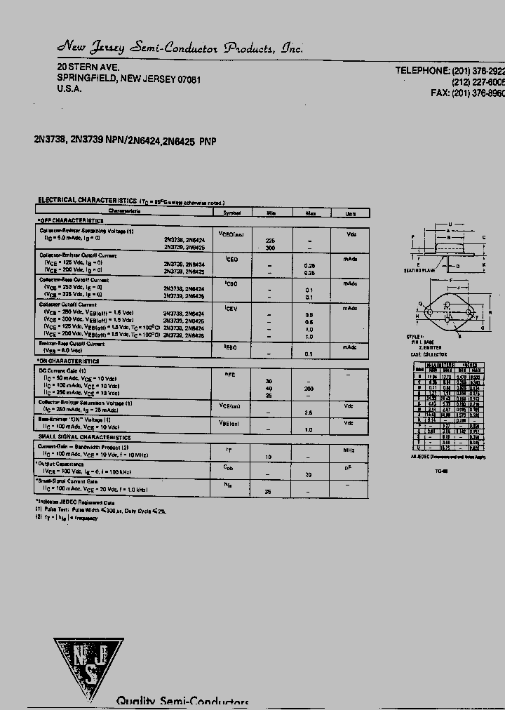 2N6424_7250433.PDF Datasheet