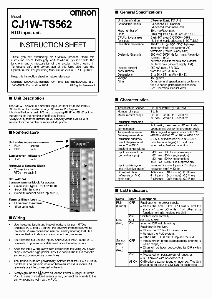 CJ1W-TS562_7250571.PDF Datasheet