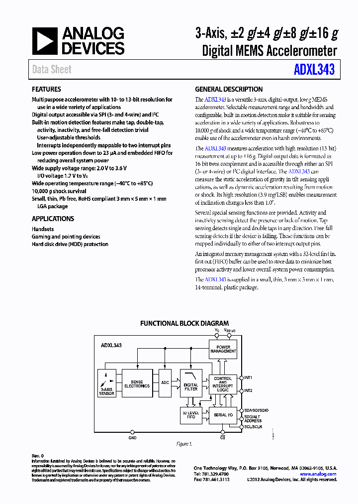 ADXL343_7251725.PDF Datasheet