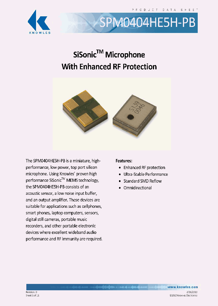 SPM0404HE5H-PB_7252545.PDF Datasheet