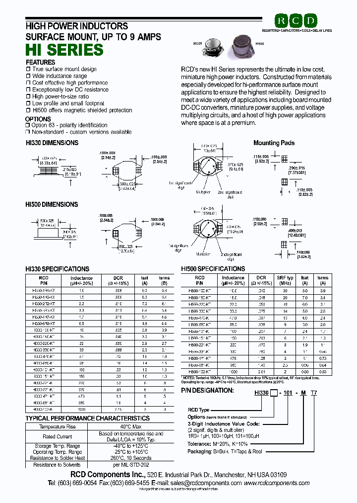 HI330-101-MT7_7253154.PDF Datasheet