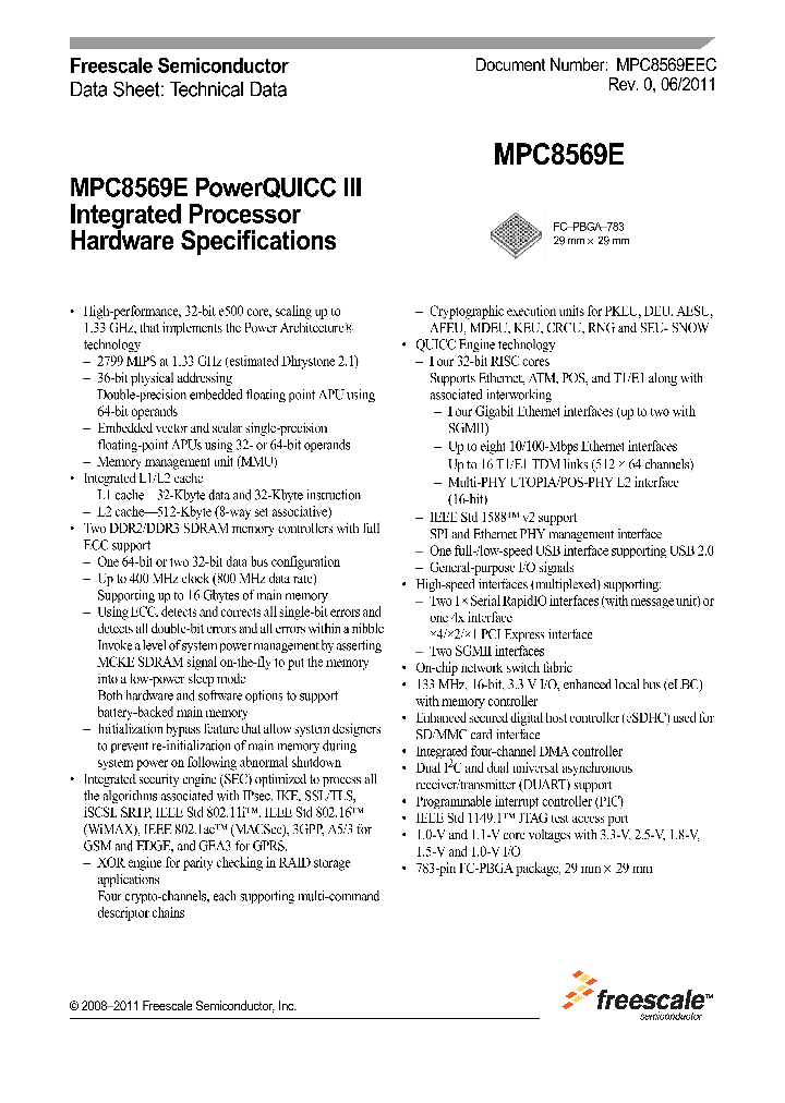 MPC8569EVTANKGA_7253202.PDF Datasheet