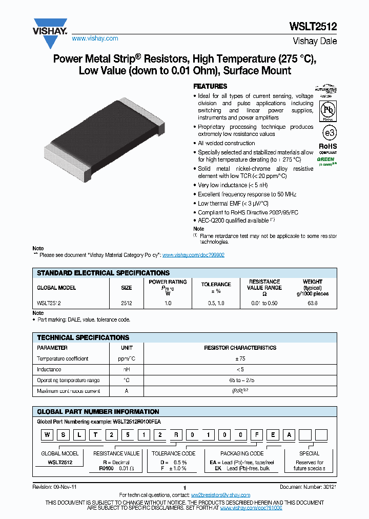 WSLT2512R2000FEA_7253239.PDF Datasheet