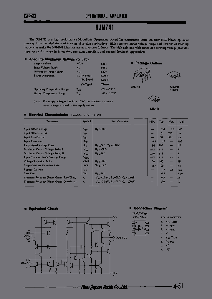 NJM741E-TE1_7254308.PDF Datasheet