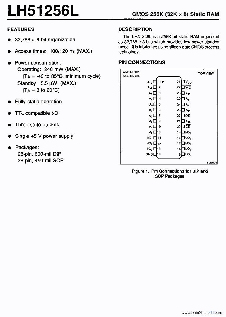 LH51256L_7254419.PDF Datasheet
