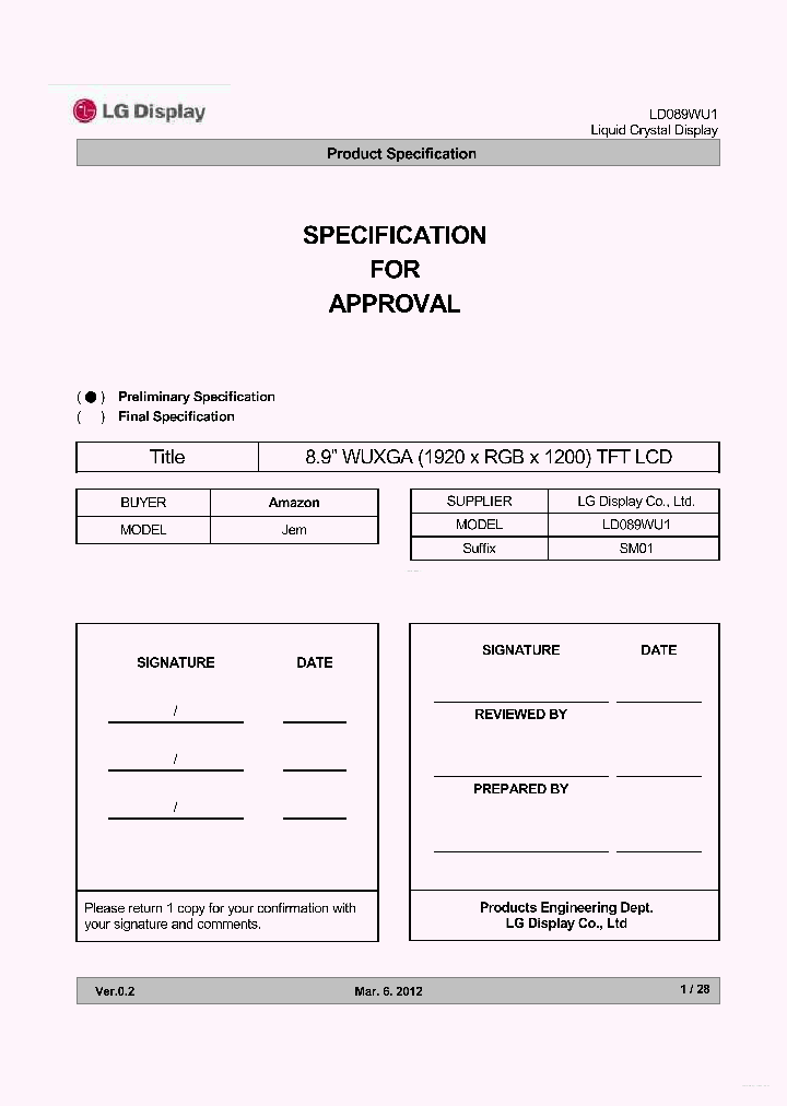 LD089WU1_7255372.PDF Datasheet