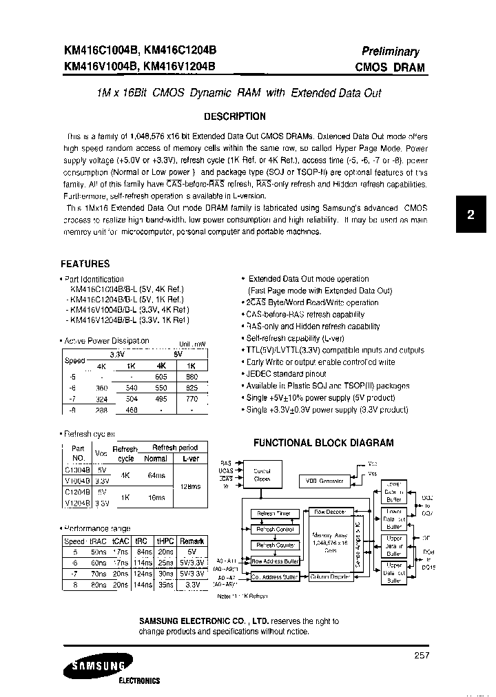 KM416C1204BT-L6_7255677.PDF Datasheet