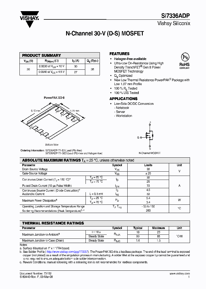 SI7336ADP-T1-E3_7256091.PDF Datasheet