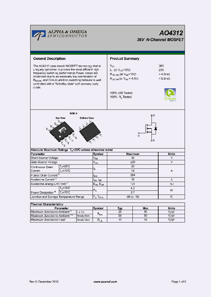 AO4312_7256566.PDF Datasheet