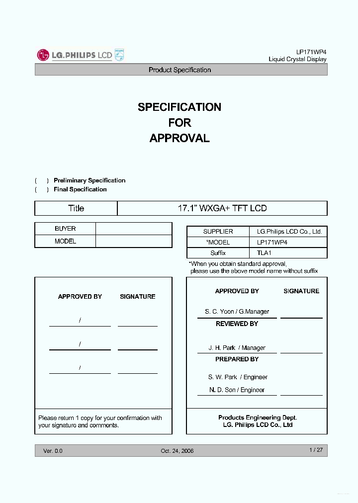 LP171WP4-TLA1_7257879.PDF Datasheet