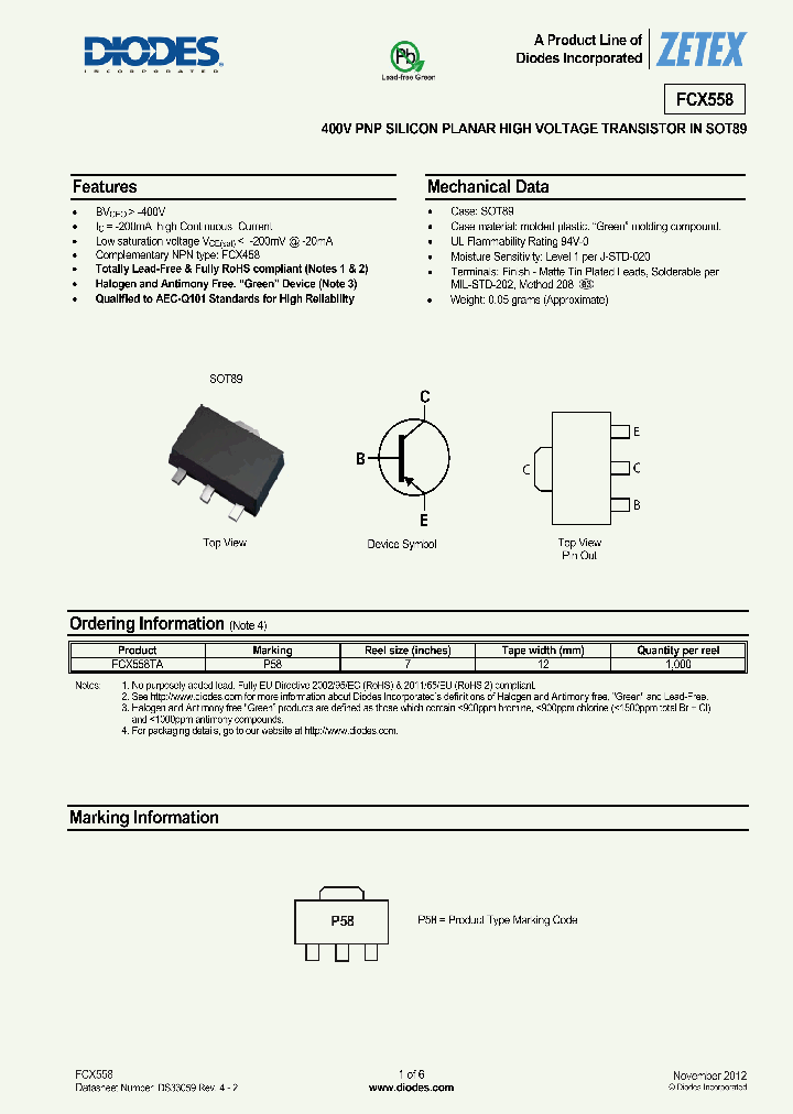 FCX558_7258581.PDF Datasheet
