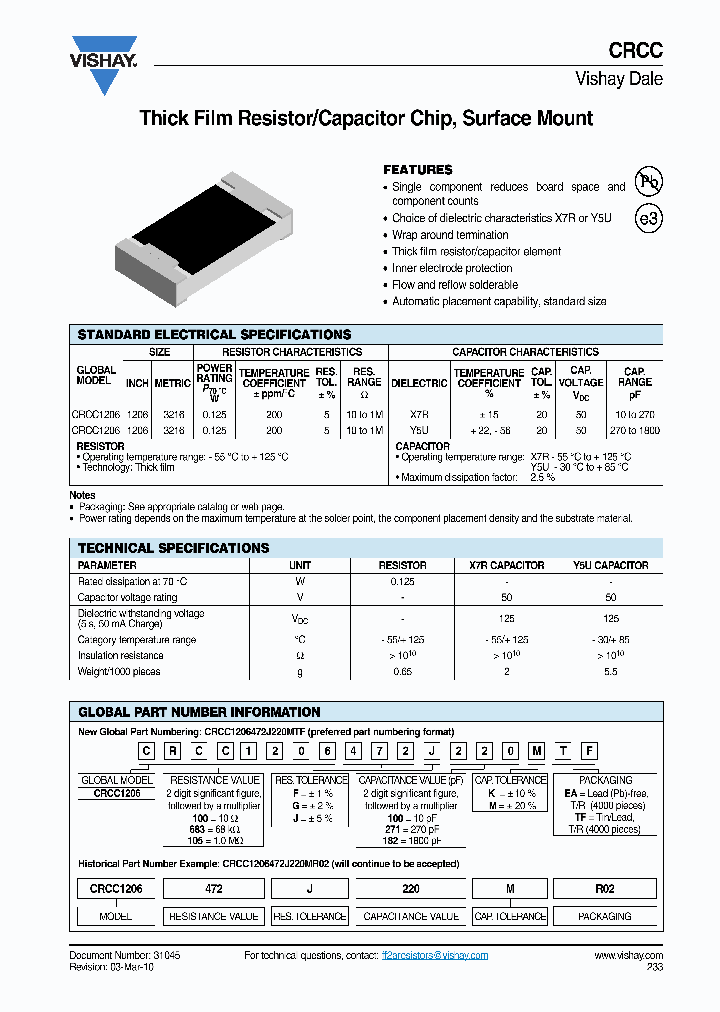 CRCC1206151J102MEA_7259050.PDF Datasheet