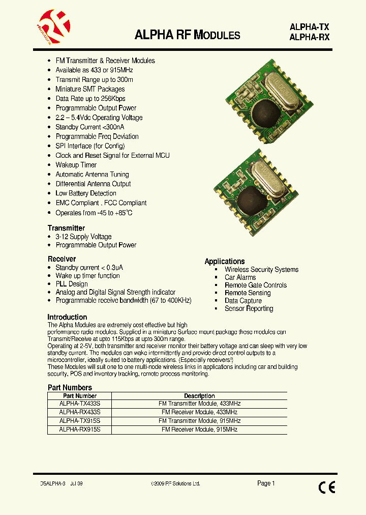ALPHA-RX_7258827.PDF Datasheet