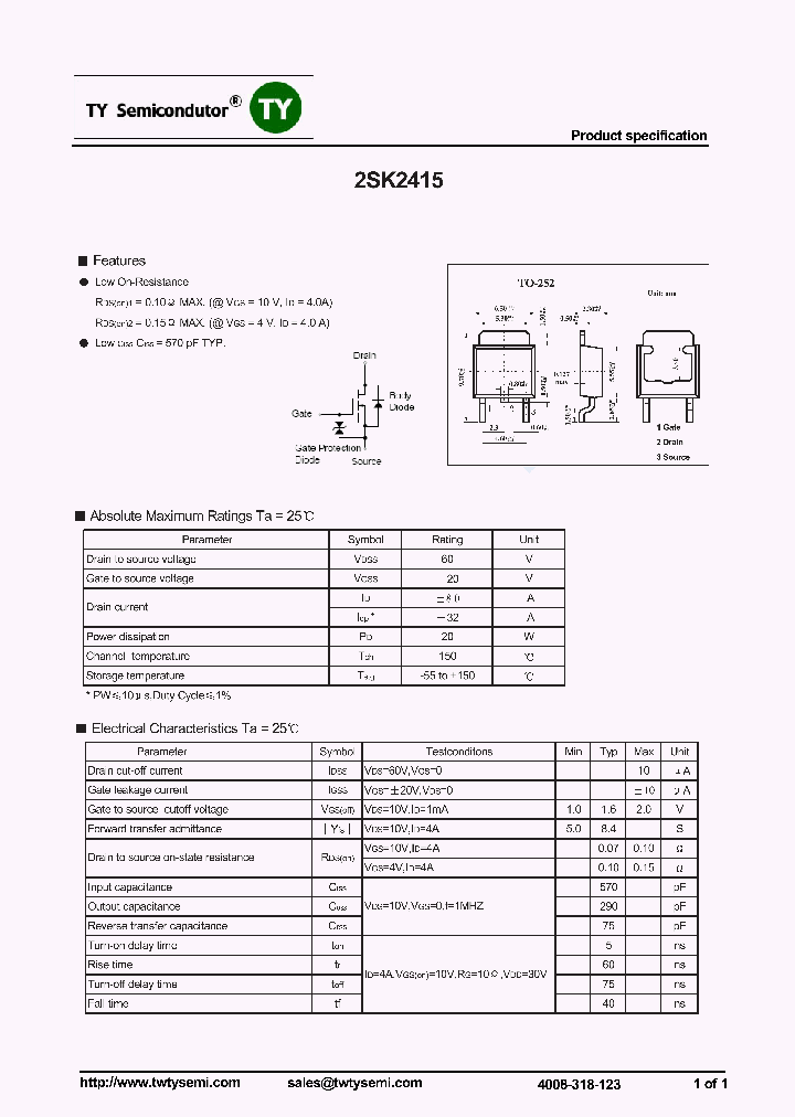 2SK2415_7259340.PDF Datasheet
