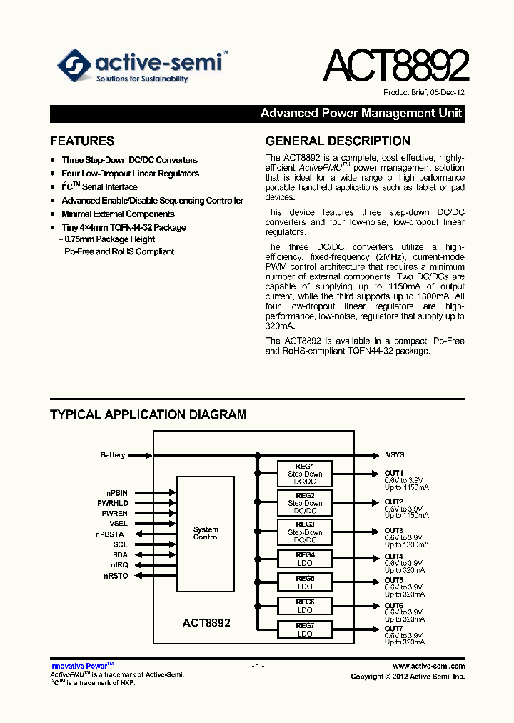 ACT8892_7260091.PDF Datasheet