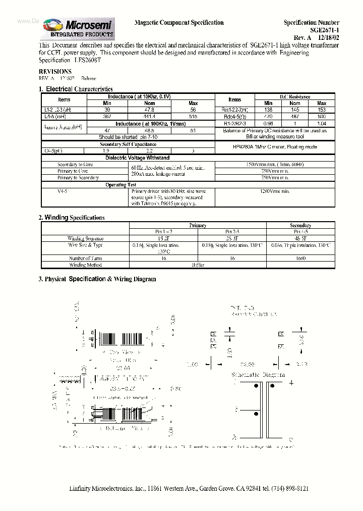 SGE2671-1_7263586.PDF Datasheet