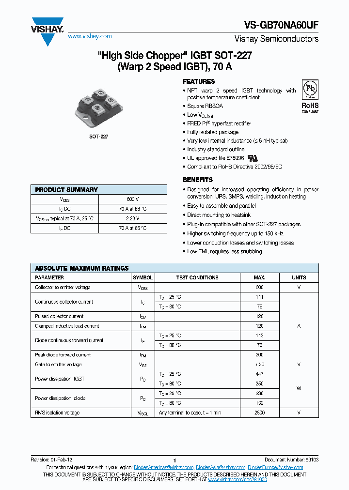 GB70NA60UF13_7263925.PDF Datasheet