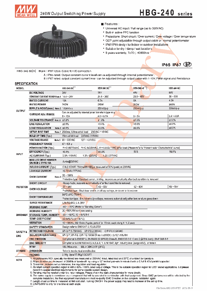 HBG-240_7264669.PDF Datasheet