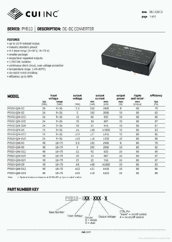 PYB10_7264831.PDF Datasheet