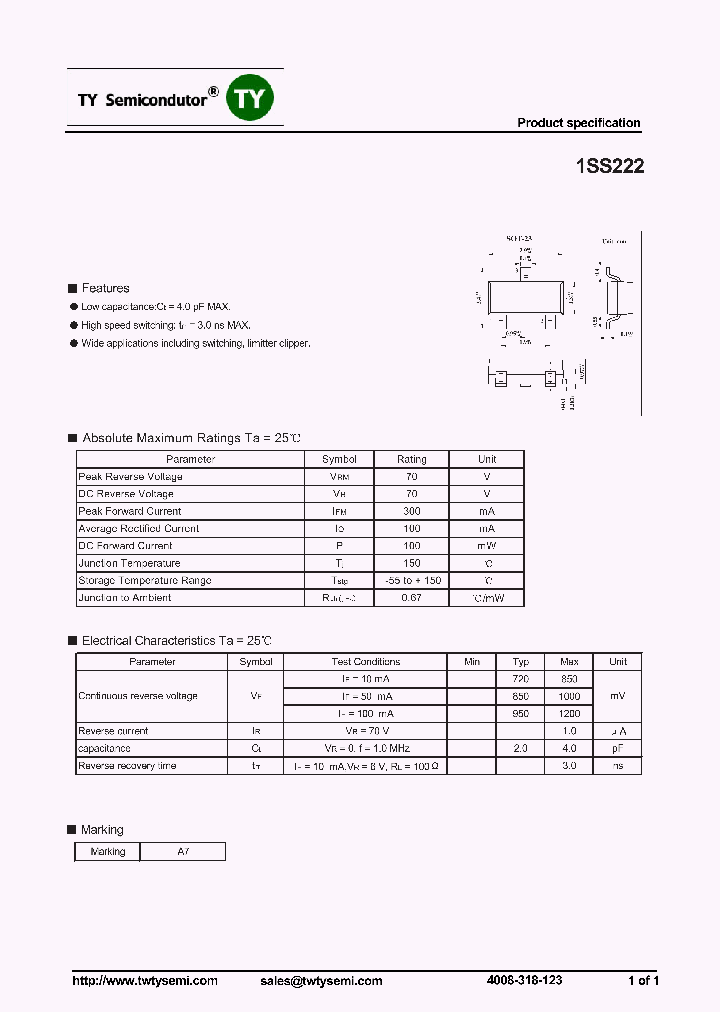 1SS222_7265411.PDF Datasheet