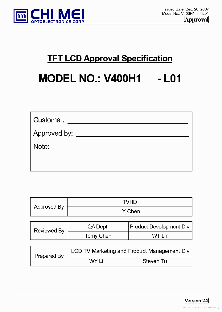 V400H1-L01_7265922.PDF Datasheet