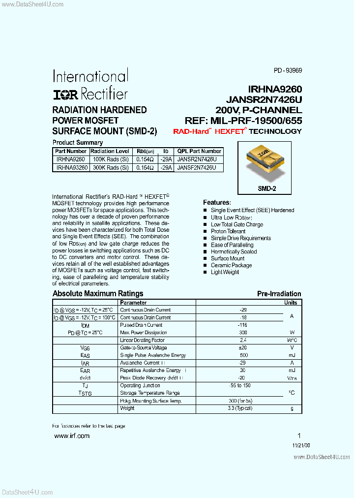 IRHNA9260_7267103.PDF Datasheet
