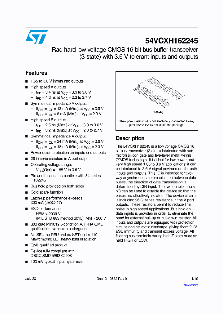 54VCXH162245_7267626.PDF Datasheet