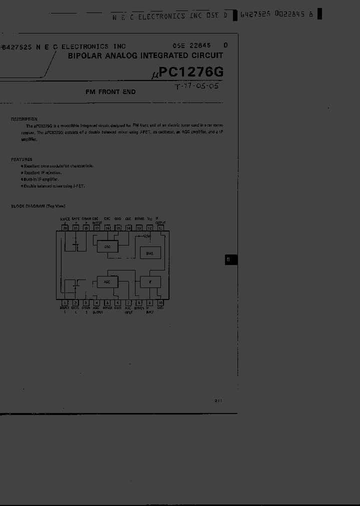 UPC1276G_7268787.PDF Datasheet