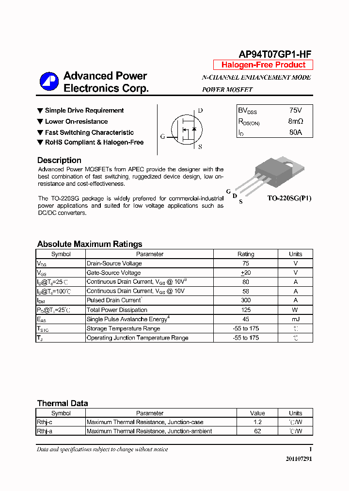 AP94T07GP1-HF_7271111.PDF Datasheet