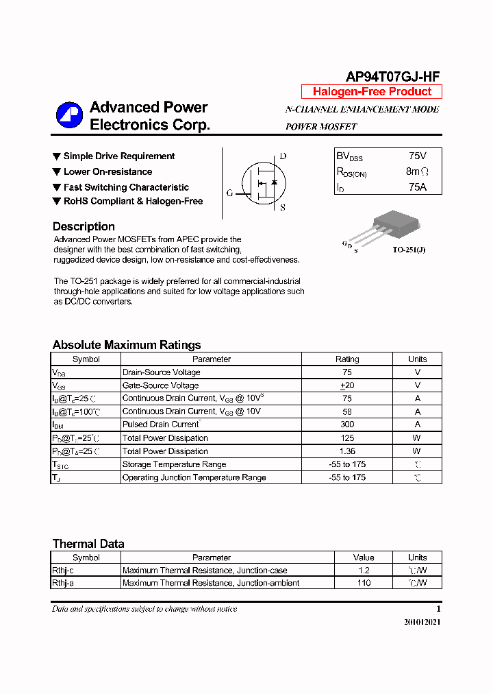 AP94T07GJ-HF_7271108.PDF Datasheet